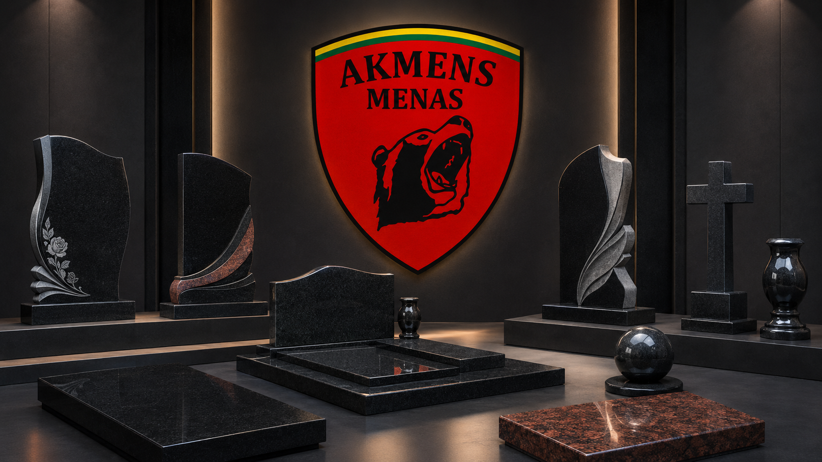 Akmens menas fonas